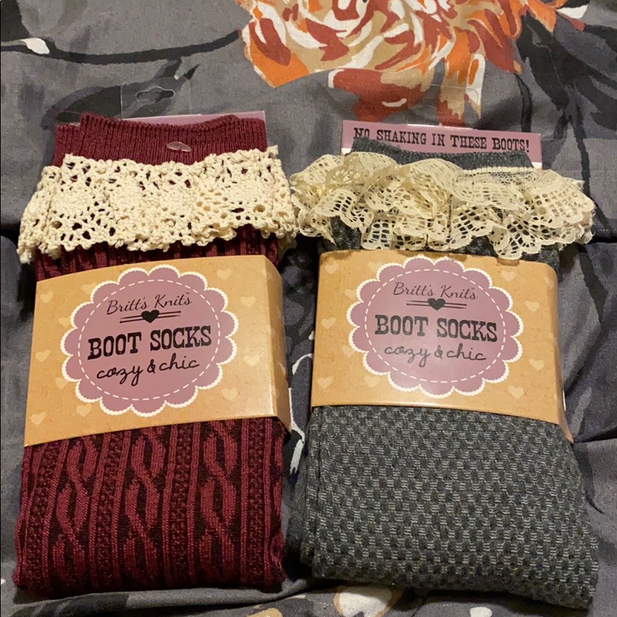 2pair Boot Socks